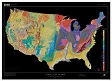 Generalized Geologic Map of the United States