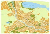 Detallado mapa de carreteras de la ciudad de Tbilisi | Tbilisi ...
