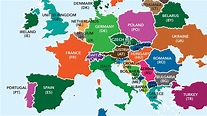 List Of Europe Country Codes - Gambaran