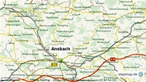Ansbach Karte | Karte