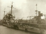 The infamous photo of battlecruiser SMS Seydlitz showcasing the damage ...