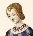 Laura de Noves, or also called Laure de Sade. France 14th century ...