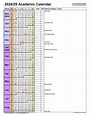 Academic Calendars 20242025 Free Printable Pdf Templates Images