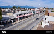 Daytime view of the historic downtown area of Covina, California, USA ...
