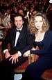 Daniel Auteuil et Emmanuelle Béart aux César en 1990. - Purepeople