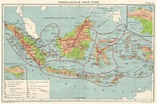 The Dutch East Indies, 1940 | Dutch east indies, East indies, Antique maps