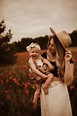 Motherhood in a poppy field — Nicole Leigh Photography