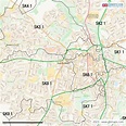 Macclesfield Vector Street Map