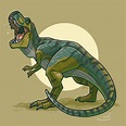 Pin de Valdete Ferreira De Azevedo en Dino | Tiranosaurio rex dibujo ...