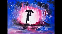 Couple - The Love Acrylic Painting - YouTube