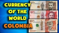 Currency of the world - Colombia. Colombian peso. Exchange rates ...