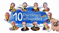 Los 10 psicólogos más importantes, influyentes y famosos de la historia ...