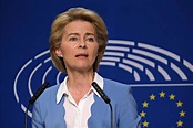 Ursula von der Leyen, présidente de la Commission européenne (2019-2024 ...