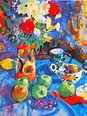 Peter Graham Roi, 1959 | Fiery palette painter | Joy art, Bright colors ...