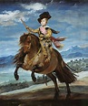 Velázquez, Diego Rodriguez Prince Balthasar Carlos on Horseback 1635 ...