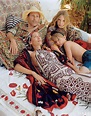 Marlon Richards, Lucie de La Falaise and family - Vogue Keith Richards ...