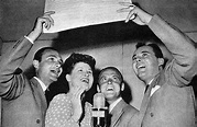 Vocal group, The Pied Pipers, when Jo Stafford was still a member ...