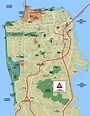 San Francisco Neighborhoods Map - Ontheworldmap.com