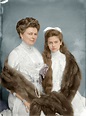 Sophie, Duchess of Hohenberg, with her daughter Princess Sophie. The ...