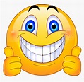 Emoticon Smile, HD Png Download - kindpng