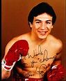 Lot Detail - Autographed Ray “Boom Boom” Mancini Color 8” x 10” Boxing ...