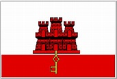 Bandera de Gibraltar, la bandera de Gibraltar