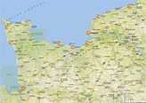 Normandie Karte: Der beste Überblick über den Norden Frankreichs