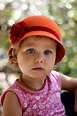 Orange Winter Hat for Girls Custom Made Fashion Hats Toddler - Etsy ...