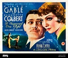 Cartel de la película: Sucedió una noche (1934): Dirigido por Frank ...