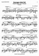 Poulenc. Francis Classical Guitar Sheet Music Scores - Classical Guitar ...