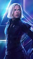 2160x3840 Black Widow In Avengers Infinity War New Poster Sony Xperia X ...