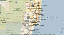 Map of Hialeah Florida - TravelsMaps.Com