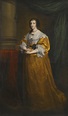 Portrait of Queen Henrietta Maria, 1631 by Anthony van Dyck: History ...
