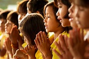 Children Praying - Church of God of Prophecy