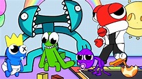 Rainbow Friends Get Turned Into BABIES! Story Animation by GameToons ...