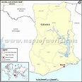 Where is Accra | Location of Accra in Ghana Map