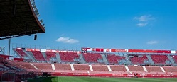 La graderia del gol nord, ben visible | Girona | L'Esportiu de Catalunya
