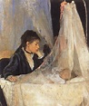 La Cuna Berthe Morisot Abra las Reproducciones de Oleo de retrato ...