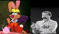 Jerry Colonna, voice of the March Hare in Alice in Wonderland ...