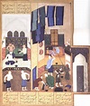 Caliph al-Ma-mun in his bath Bihzad Open picture USA Oil Painting ...