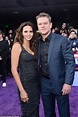 Matt Damon poses with wife Luciana Barroso at Avengers: Endgame ...