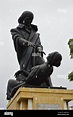 Sculpture of Jose Custodio Faria (Abbot Faria). Founder of the Doctrine ...