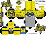 Transformers Cubeecraft ! | Coche de cartón, Transformers para colorear ...