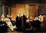Jefferson Signing Declaration Of Independence - bmp-level