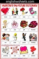 Valentine Vocabulary Words - Photos