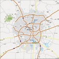 Map of San Antonio, Texas - GIS Geography