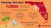 Check out these 47 Interesting Facts about Florida [Infographic included]