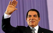 Zine El Abidine Ben Ali, former Tunisian president who was the first of ...