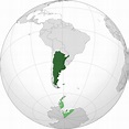 Argentina Location Map - Geographic Media