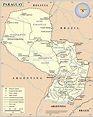 Carte du Paraguay - Plusieurs cartes du pays en Amérique du Sud